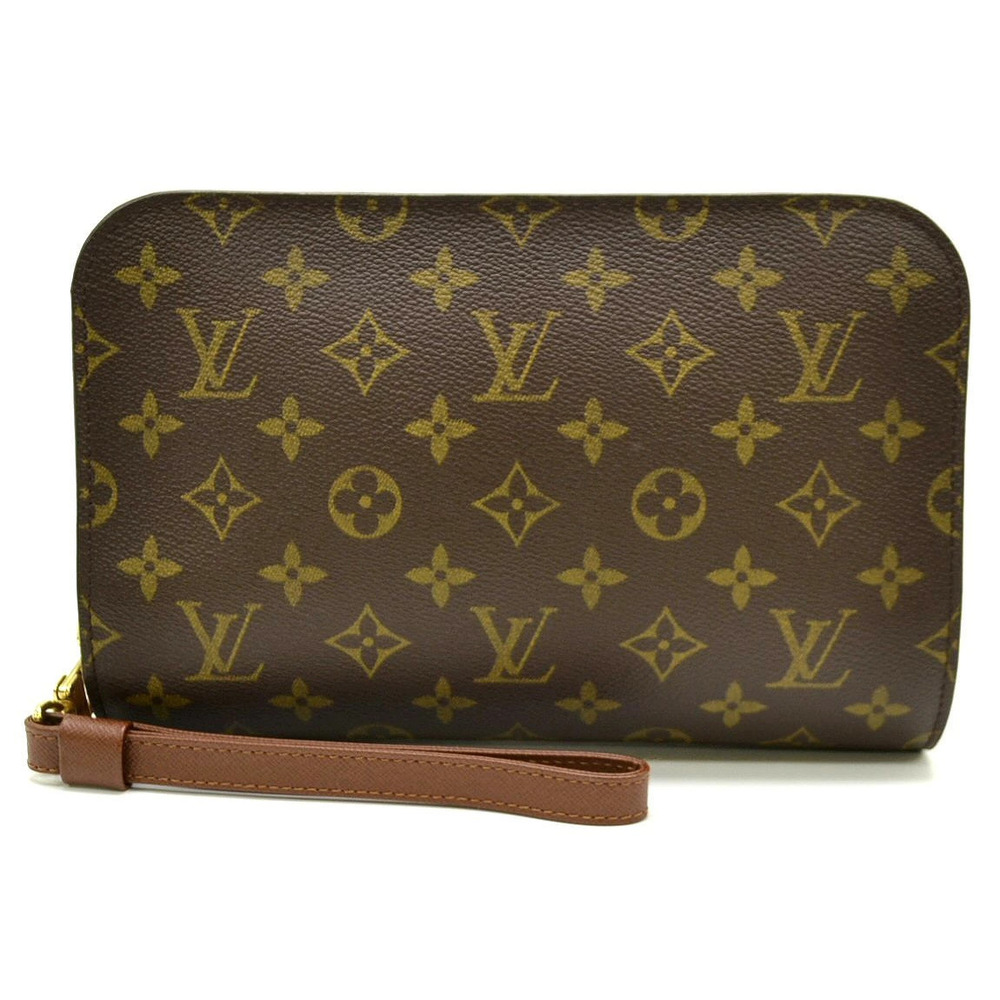 LOUIS VUITTON Monogram Orsay Shoulder Bag Handbag Clutch